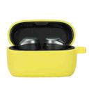 For Jabra Elite75T Sports Bluetooth Headphones Soft Silicone Case with hooks(Yellow) - 1