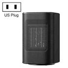 WT-WA2 Home Desktop Mini Warm Air Machine Heating Heater, Plug Type: US Plug(Black) - 1