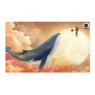 Intelligent Timing Tthickened Waterproof Heating Mouse Pad CN Plug, Spec: Whale Moon(80x33cm) - 1