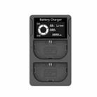 LP-E6 USB LCD Dual Charger Camera Battery Charger - 2