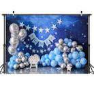 2.1m x 1.5m Birthday Party Shooting 3D Printed Background Cloth(4720) - 1