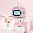 KX01-1 Smart Photo and Video Color Digital Kids Camera without Memory Card(Pink+White) - 1