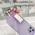 3PCS Mobile Phone Case Wrist Strap Lanyard School Bag Pendant Decoration(Purple) - 3