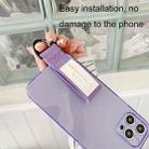 3PCS Mobile Phone Case Wrist Strap Lanyard School Bag Pendant Decoration(Lavender) - 3