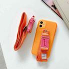 2PCS Crossbody Adjustable Phone Strap Phone Case Camera Bag Lanyard(Orange) - 2