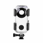 For Insta360 ONE X2 Panoramic Camera 40 Meters Waterproof Shell(Transparent) - 1