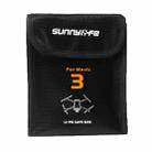 For Mavic 3 Sunnylife M3-DC105 2 In 1 Batteries Safe Storage Explosion-proof Bags - 1