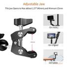 JMSUZ 124124 SLR Camera Rail Adjustable Clamp Crab Clamp+Magic Arm - 4