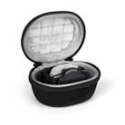 EVA Smartwatch Storage Case Universal Fleece Watch Storage Bag With Carabiner(Black) - 1