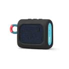 For JBL GO3 Dust-proof Silicone Case Anti-fall Speaker Case(Black) - 1