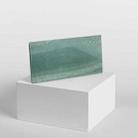 Natural Raw Stone Ornaments Photography Props, Color: Green 10x20cm - 1