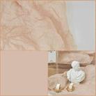 5 Packs Colored Pleated Sydney Paper Ornaments Decorated Photography Background(Nude Pink) - 1