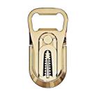 Multifunction Car Air Vent Phone Holder Finger Ring Phone Bracket Bottle Opener(Gold) - 1