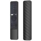 Suitable for Xiaomi P1 Remote Control Twill Washable Drop-proof Silicone Case(Black) - 1