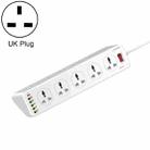 LDNIO SC10610 30W 10+6 Ports Multifunctional Travel Home Office Fast Charging Socket, Spec: UK Plug - 1