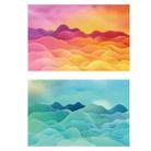 3D Double-Sided Matte Photography Background Paper(Dream Hills 2) - 1