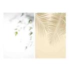 3D Double-Sided Matte Photography Background Paper(Leaf Effect) - 1