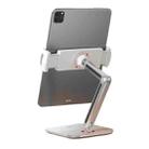 SSKY X38 Desktop Phone Tablet Stand Folding Online Classes Support, Style: Long Arm Version (White) - 1