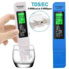 Backlight Model TDS & EC Water Quality Test Pen Meter Conductivity Test Pen(Blue) - 2