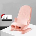 15W Chair Phone Wireless Charger Phone Charging Stand,Spec: Magnetic Charging Pink - 1