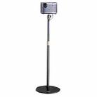 SSKY L38 Bed Floor Telescoping Table Projector Support, Style: Telescopic Version (Black) - 1