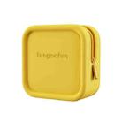 Fungoofun Candy Color EVA Travel Digital Storage Bag Cosmetic Bag, Color: Square Yellow - 1