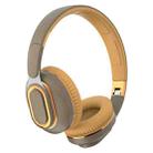 H7 Foldable Wireless Bluetooth Headset With Microphone Support TF Card, AUX(Brown-green) - 1