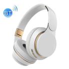 FG-07S Foldable Wireless Headset With Microphone Support AUX/TF Card(White) - 1