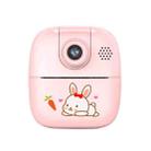 A18 HD Printable Cartoon Kids Digital Camera with Rotating Lens, Spec: Pink - 1