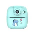 A18 HD Printable Cartoon Kids Digital Camera with Rotating Lens, Spec: Blue+16G - 1