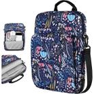 Vertical Laptop Bag Handheld Shoulder Crossbody Bag, Size: 13 Inch(Blue) - 1