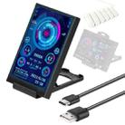 3.5 Inch IPS View All Computer Monitor USB Chassis Vice Screen Set 1 (Black) - 1