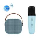 D20 Multifunctional K Song Bluetooth Speaker With Microphone(Blue) - 1