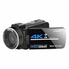 KOMERY  AF2 5600PX 18X Zoom 4K Digital Video Camera Black - 1