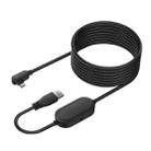 For Oculus Quest Pro USB3.2 Gen1 A-C VR Link Data Line Cable 5m Black - 1