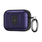 For AirPods Pro 2 TPU + PC Full Wrap Type Protection Case Cover(Purple) - 1