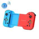 D5 Wireless Bluetooth Game Controller Joystick For IOS/Android For SWITCH/PS3/PS4(Red Blue) - 1