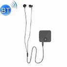 U20 Lavalier Bluetooth Sound Collector Smart Auxiliary Bluetooth Headset(Black) - 1