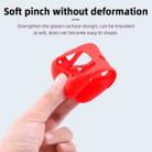 For Insta360 X3 Silicone Case Protective Cover with Hand Strap(Red) - 6