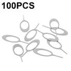 100 PCS Universal Thickened and Hardened Steel Phone Card Removal Pin(Style 3) - 1