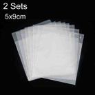 2 Sets CPE Matte Self -Sealed Bag Data Cable Phone Case Packaging Bag, Size: 5x9cm - 1