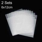 2 Sets CPE Matte Self -Sealed Bag Data Cable Phone Case Packaging Bag, Size: 6x12cm - 1
