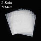 2 Sets CPE Matte Self -Sealed Bag Data Cable Phone Case Packaging Bag, Size: 7x14cm - 1
