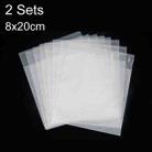 2 Sets CPE Matte Self -Sealed Bag Data Cable Phone Case Packaging Bag, Size: 8x20cm - 1