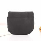 Portable Lipstick PU Case Mini Coin Cases Headphones Bag(Black) - 1