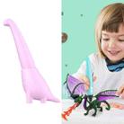 Dinosaur Toy Children 3D Printing Pen Low Temperature Painting Brush(Pink) - 1