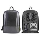 For DJI AVATA  Storage Bag Hard Shell Waterproof Shoulder Bag Backpack(Brushed Gray) - 1