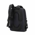 For DJI AVATA  Storage Bag Hard Shell Waterproof Shoulder Bag Backpack(Metal Gray Yellow Inner) - 4