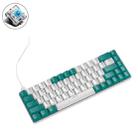 ZIYOU LANG T8 68 Keys RGB Gaming Mechanical Keyboard, Cable Length: 1.5m, Style: Water Green Version Green Shaft - 1