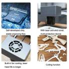 DAJA DJ7 15W Stainless Steel Laser Carvings Mini Marking Machine Can Cut Wood Board Paper Leather, US Plug - 5